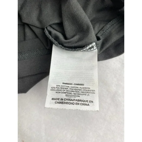 Nike Lebron James Orbis Non Sufficit Lion Tee Shirt Size 3XL Gray - Picture 3 of 11